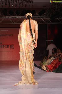 Gaurang Shah Paanchali Hyderabad Fashion Show