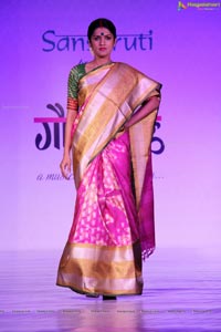 Gaurang Shah Paanchali Hyderabad Fashion Show