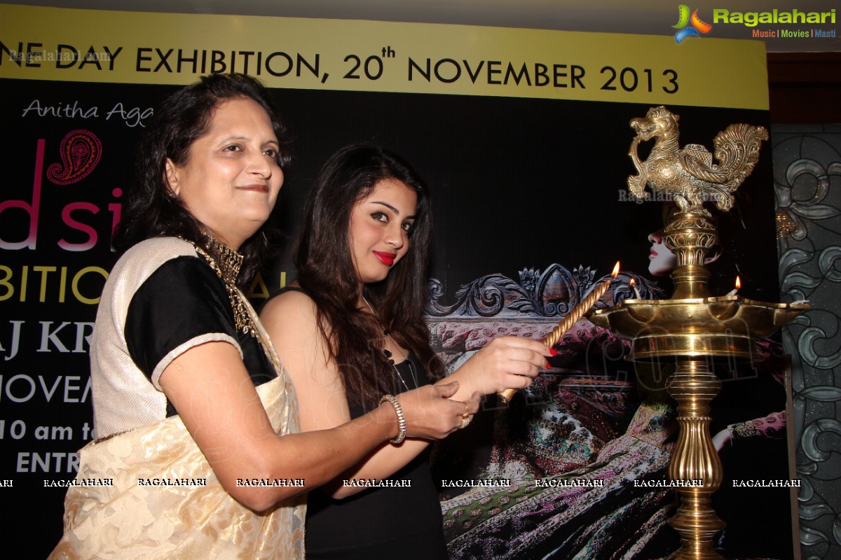 Suhani Kalita launches Desire Designer Exhibition, Hyderabad