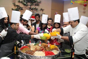 Traditional Christmas Cake Mixing in India