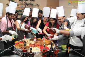 Traditional Christmas Cake Mixing in India