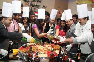 Traditional Christmas Cake Mixing in India