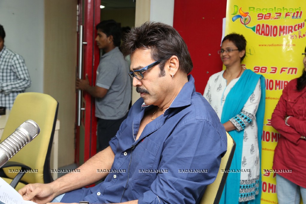 Venkatesh at Radio Mirchi