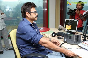 Venkatesh at Radio Mirchi