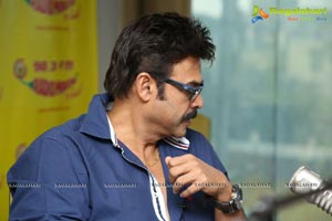 Venkatesh at Radio Mirchi