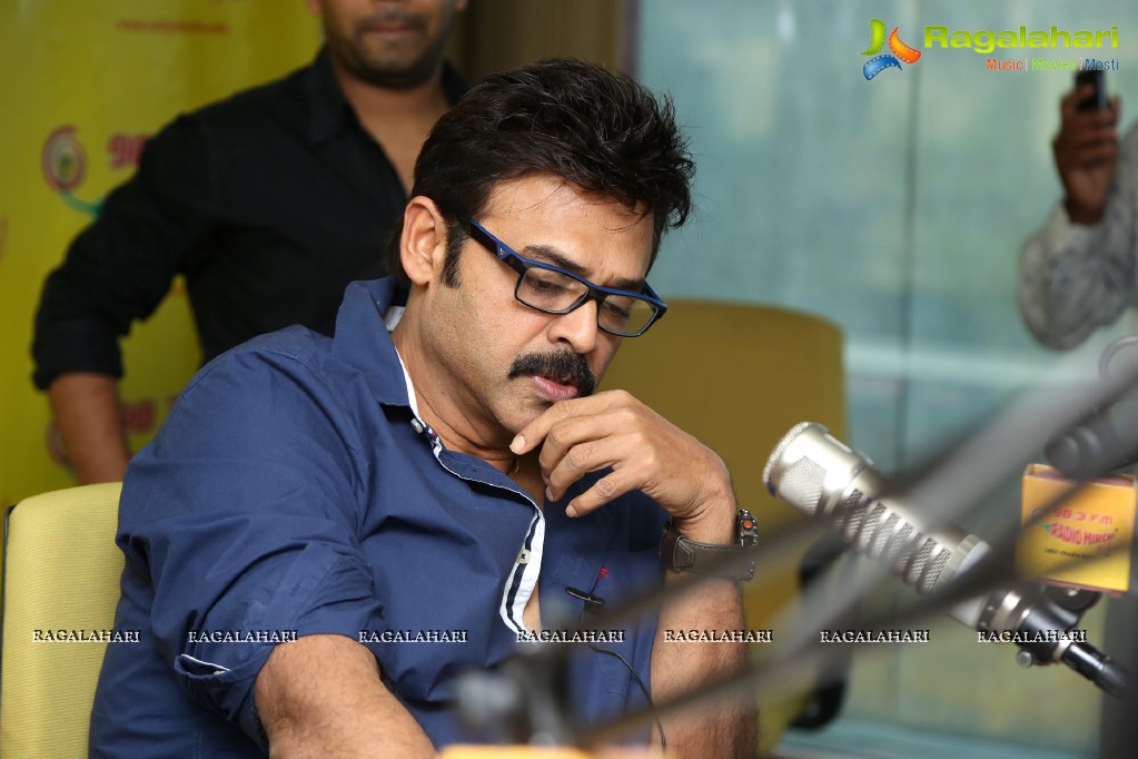 Venkatesh at Radio Mirchi