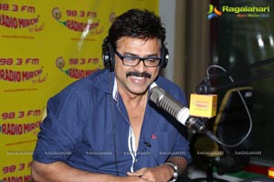 Venkatesh at Radio Mirchi