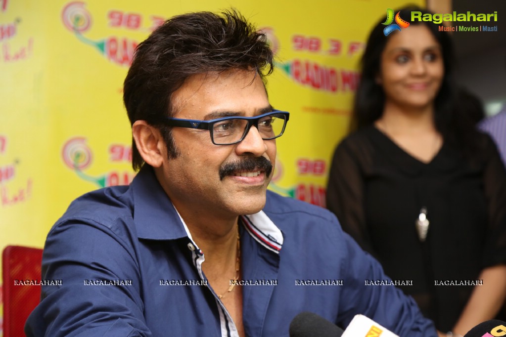 Venkatesh at Radio Mirchi