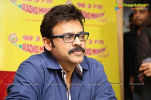 Venkatesh at Radio Mirchi