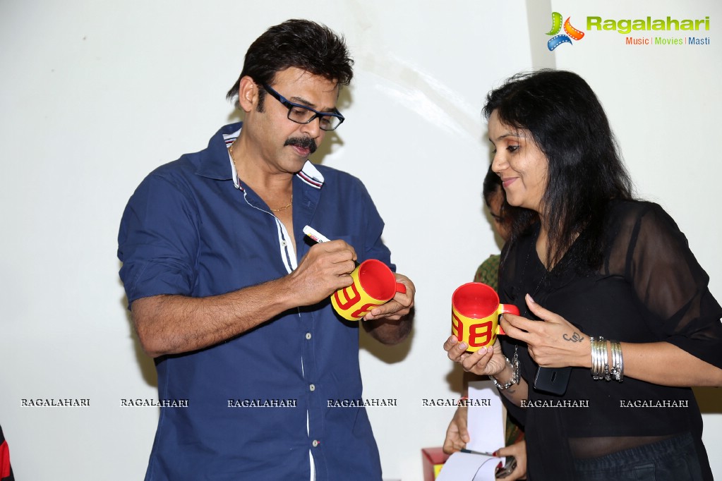 Venkatesh at Radio Mirchi