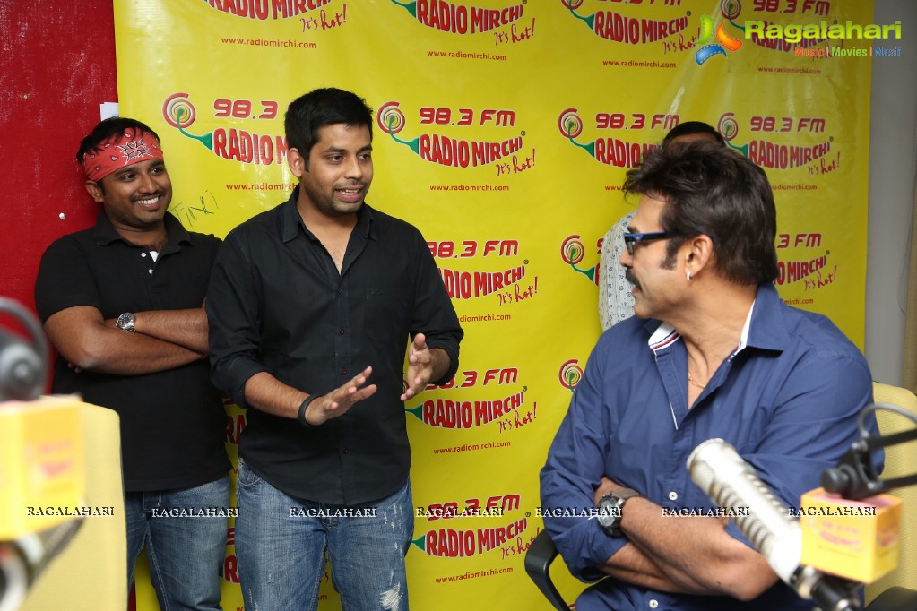 Venkatesh at Radio Mirchi