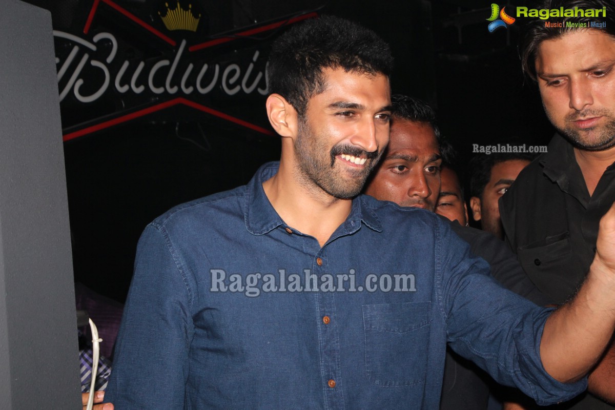 Celebrity Night With Aditya Roy Kapoor at Kismet, Hyderabad