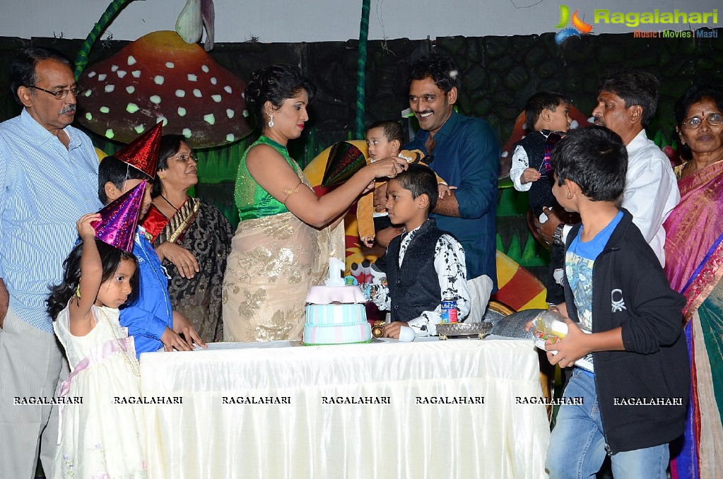 Ajay's Son Dheeran 1st Birthday Celebrations