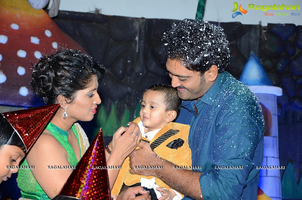 Ajay's Son Dheeran 1st Birthday Celebrations