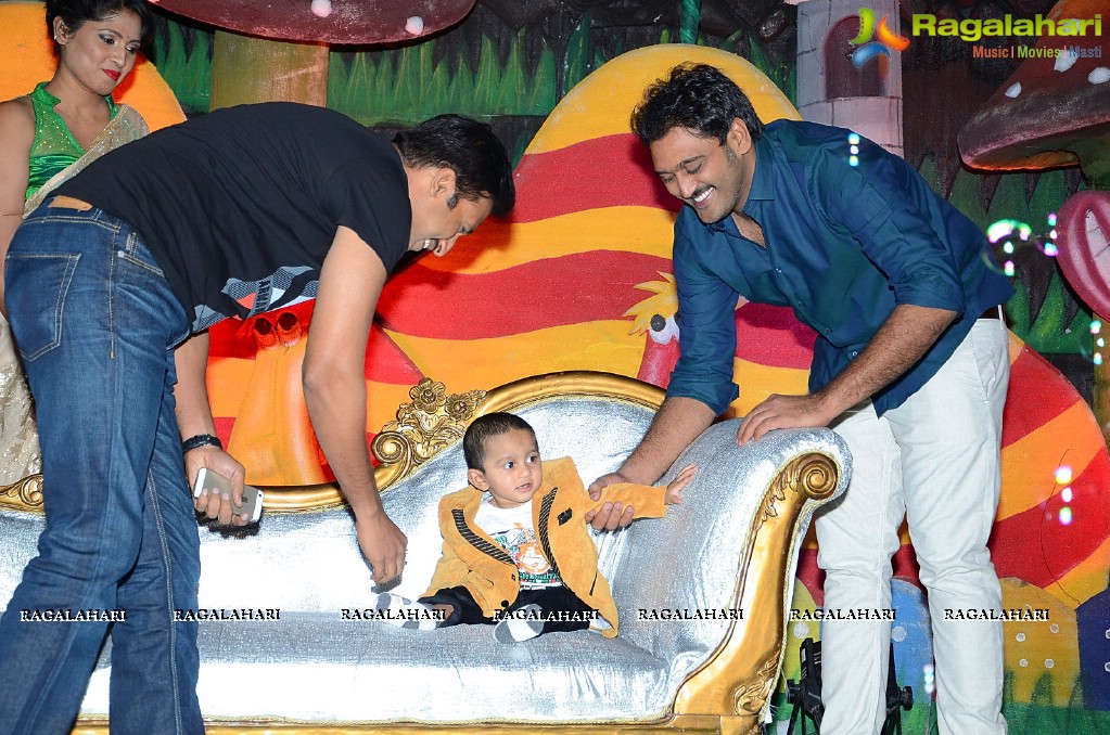 Ajay's Son Dheeran 1st Birthday Celebrations