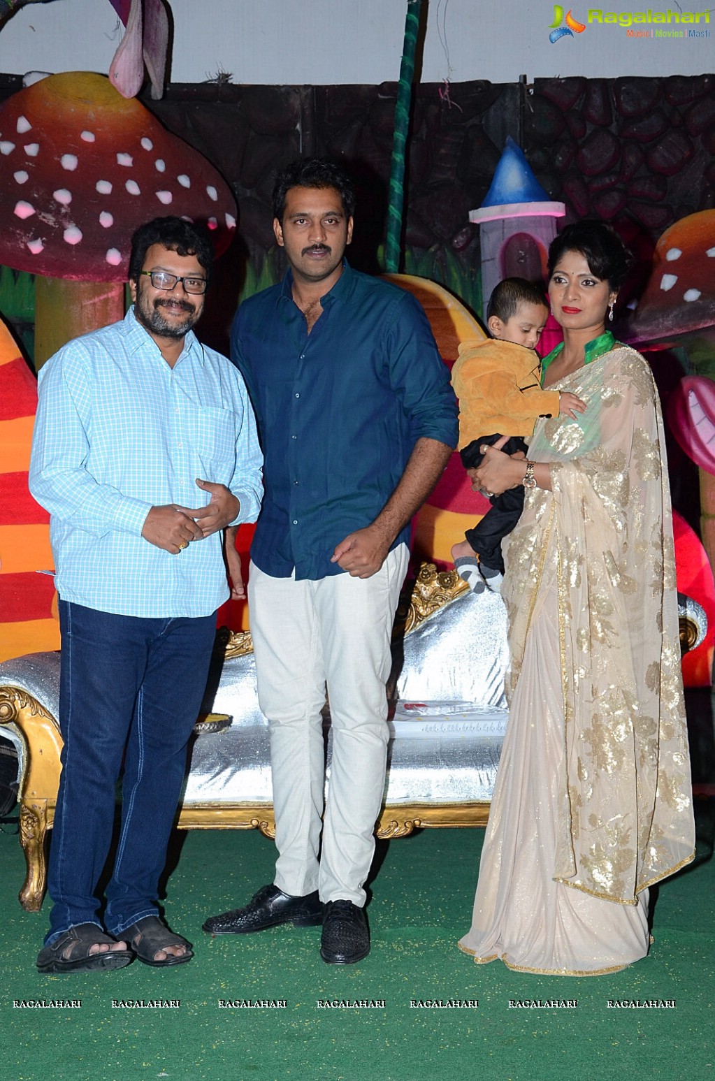 Ajay's Son Dheeran 1st Birthday Celebrations