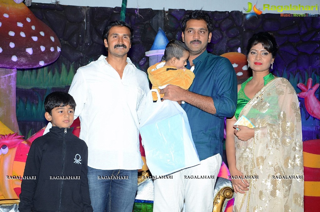 Ajay's Son Dheeran 1st Birthday Celebrations