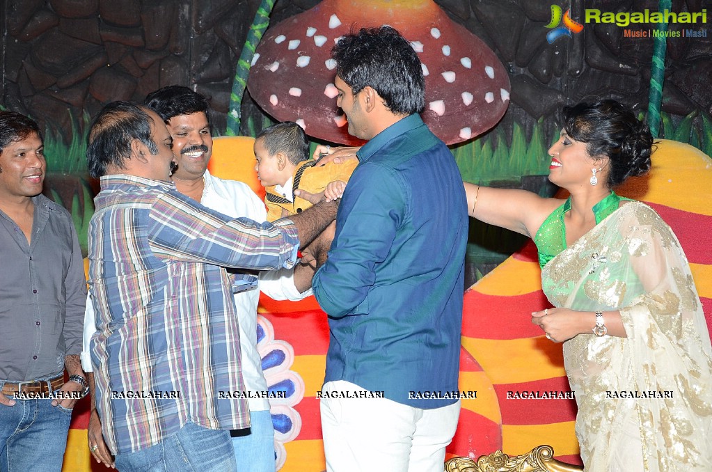 Ajay's Son Dheeran 1st Birthday Celebrations