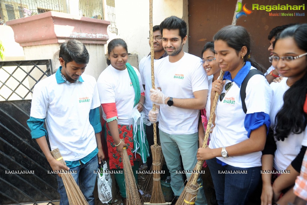 Hero Ram joins Swachh Bharat Campaign