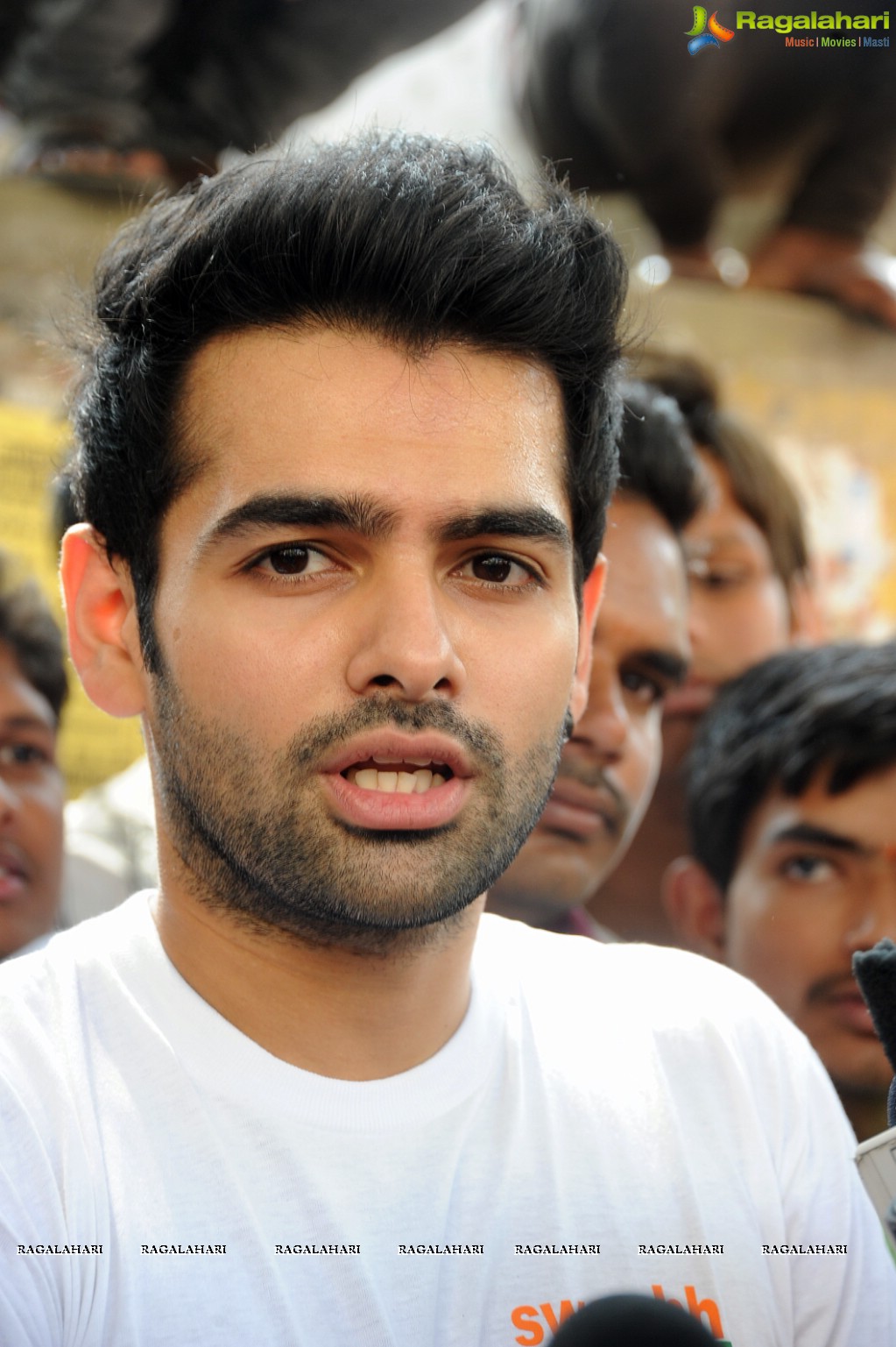 Hero Ram joins Swachh Bharat Campaign