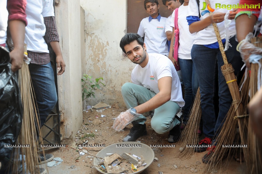 Hero Ram joins Swachh Bharat Campaign