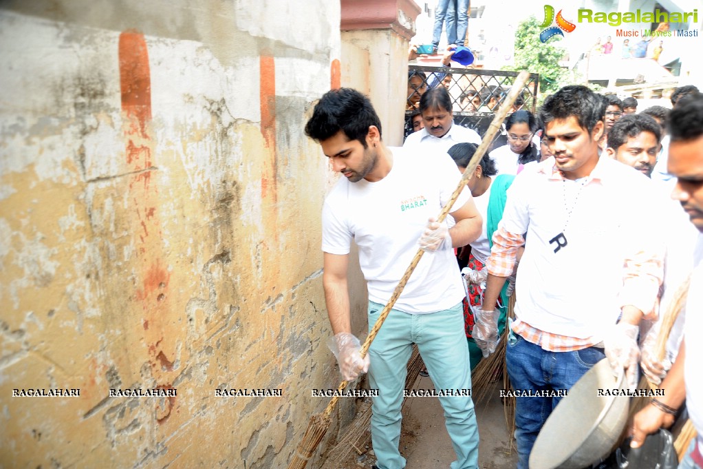 Hero Ram joins Swachh Bharat Campaign