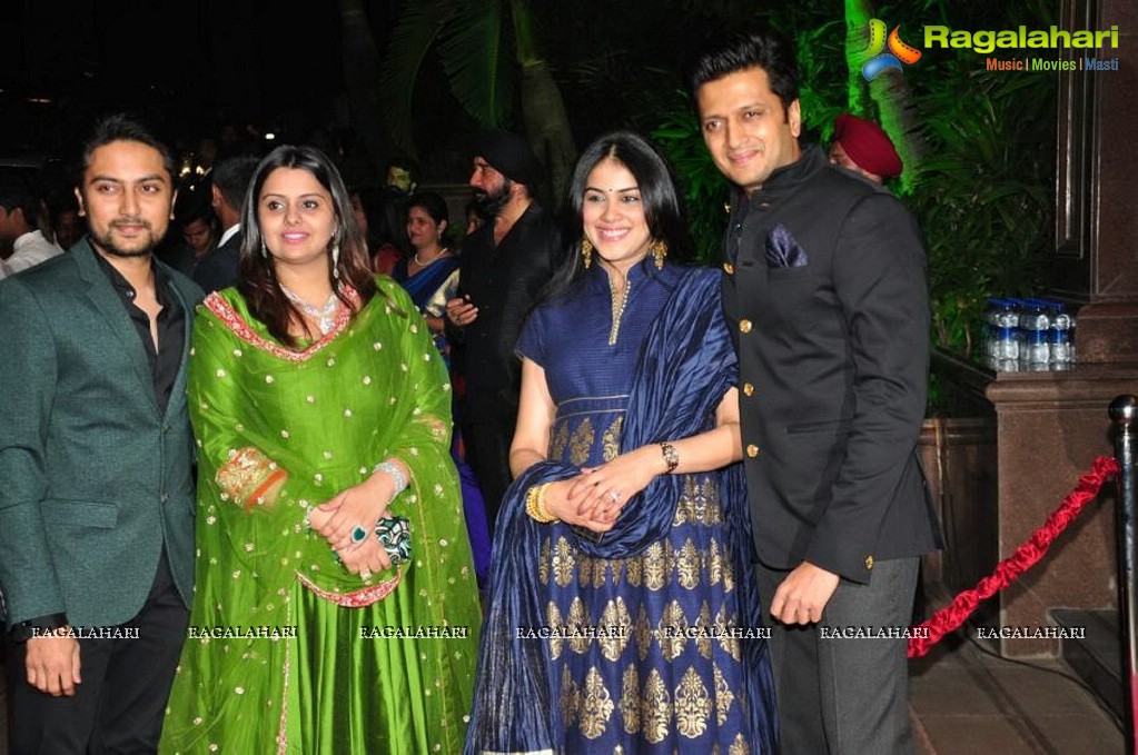 Celebs at Arpita Khan-Aayush Sharma Wedding Reception