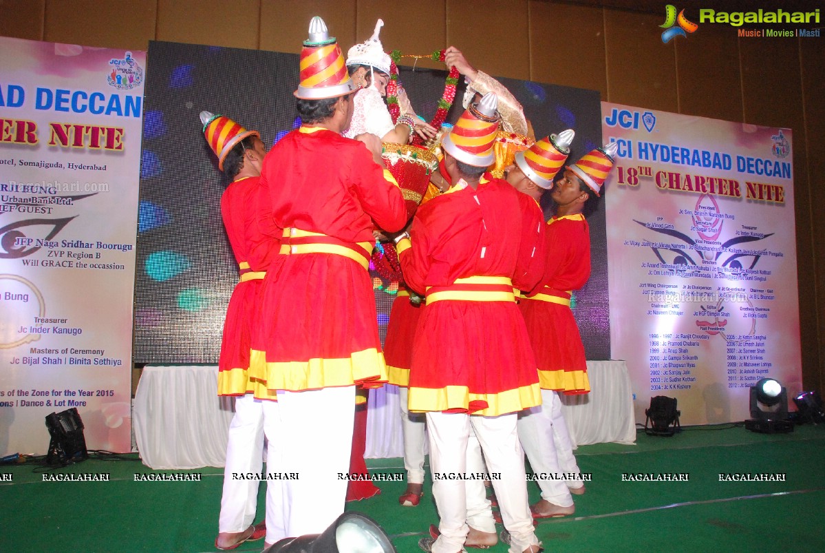JCI 18th Charter Nite with Bengali Theme at The Park, Hyderabad