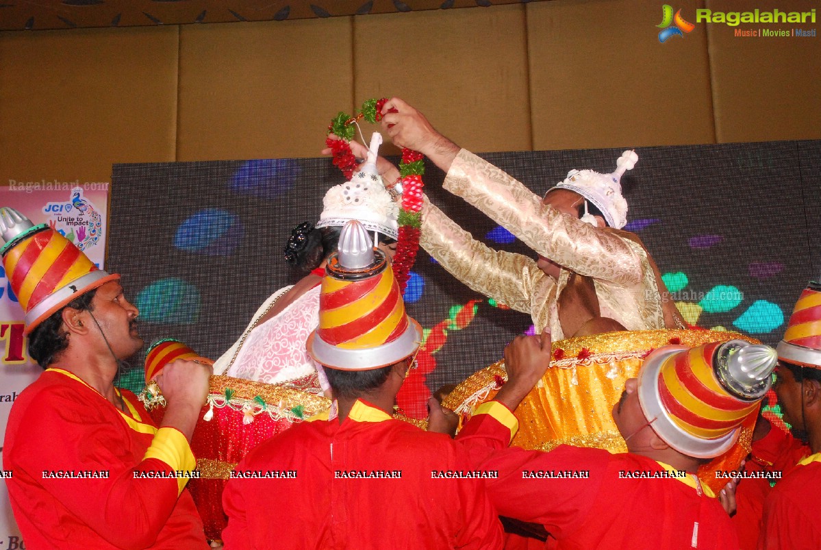 JCI 18th Charter Nite with Bengali Theme at The Park, Hyderabad