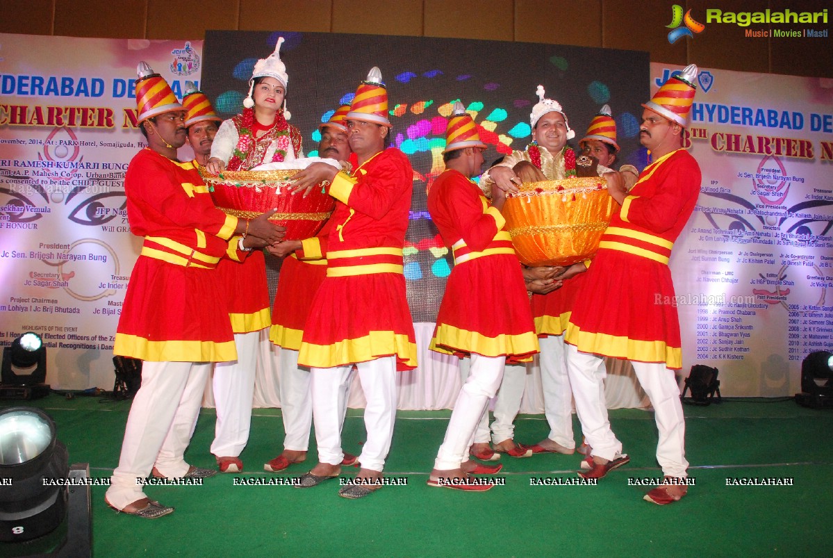 JCI 18th Charter Nite with Bengali Theme at The Park, Hyderabad