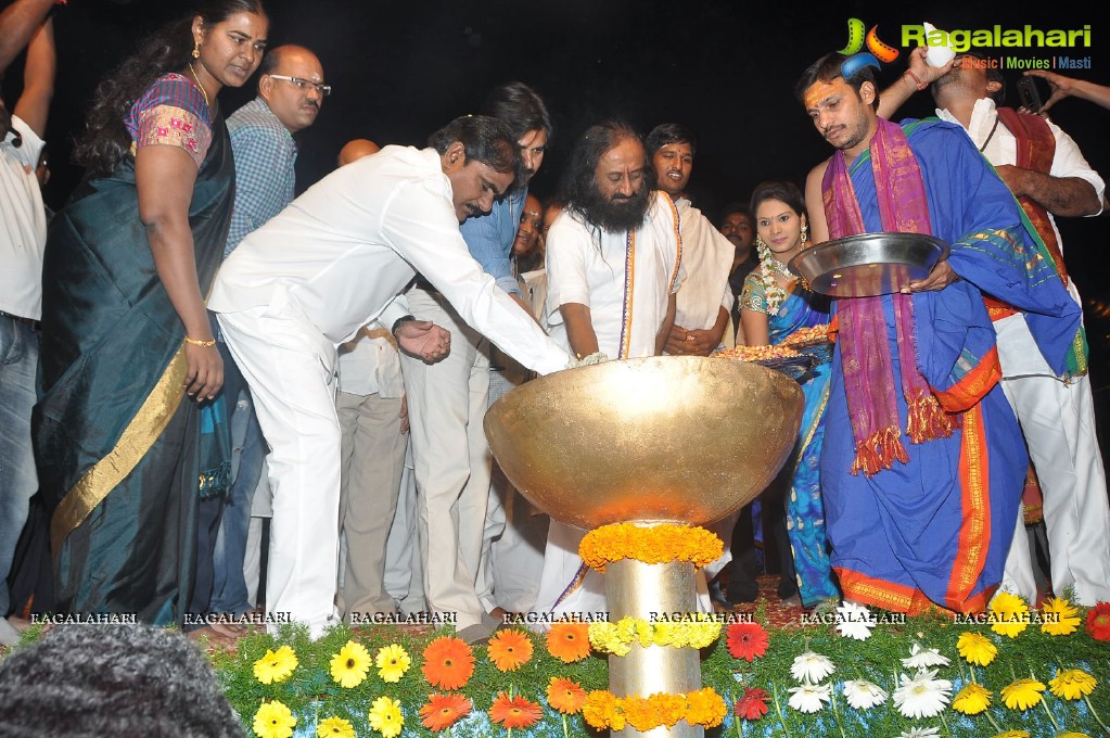 Pawan Kalyan at Bhakti TV Koti Deepothsavam Event