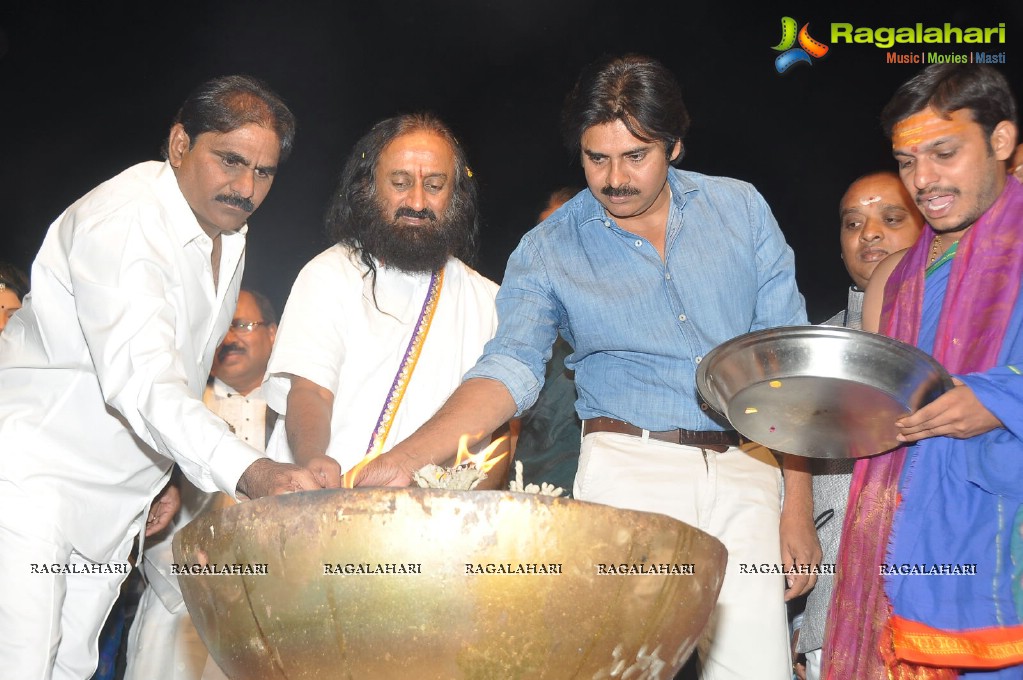 Pawan Kalyan at Bhakti TV Koti Deepothsavam Event