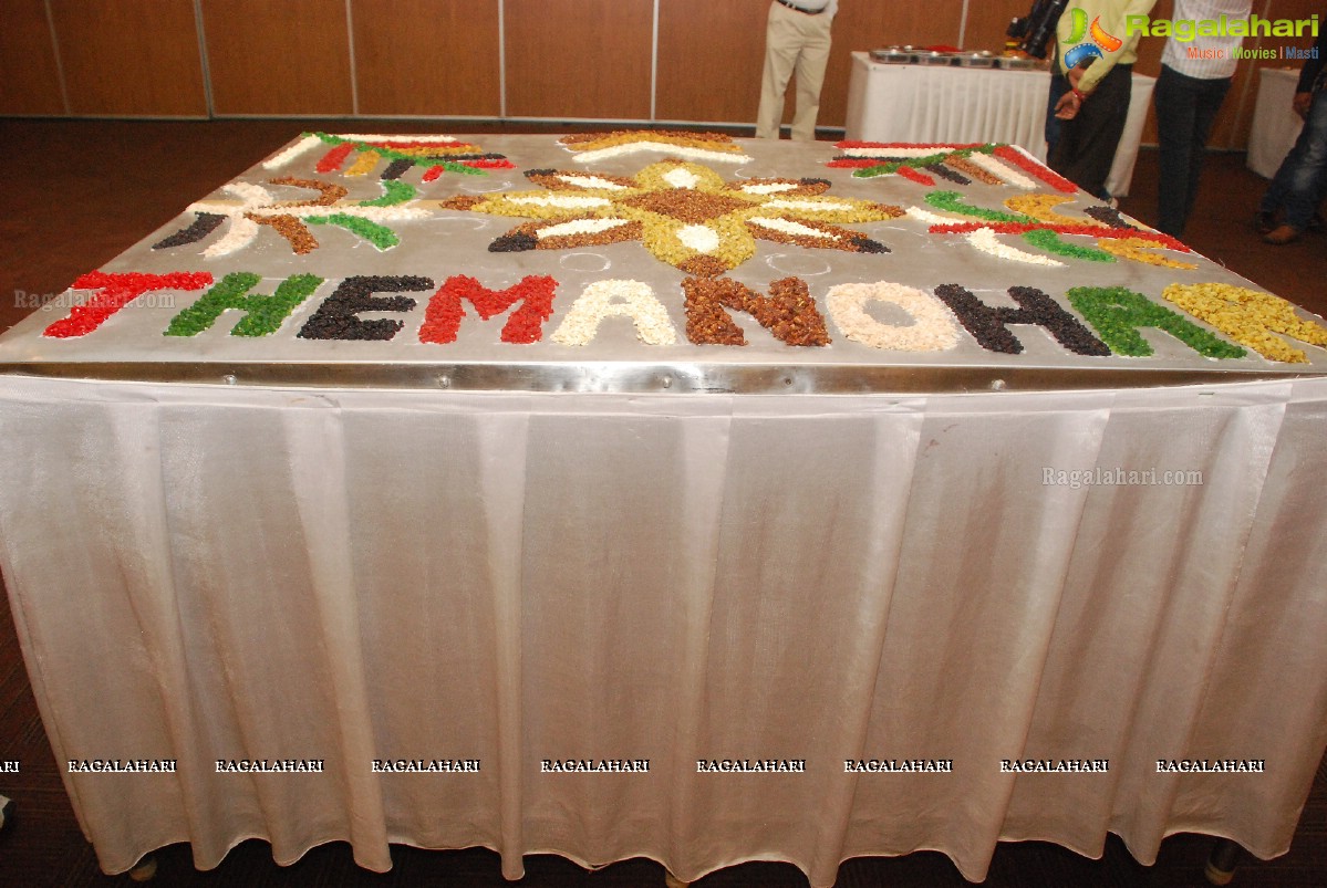 Christmas Cake Mixing Ceremony 2014 at Hotel Manohar, Hyderabad