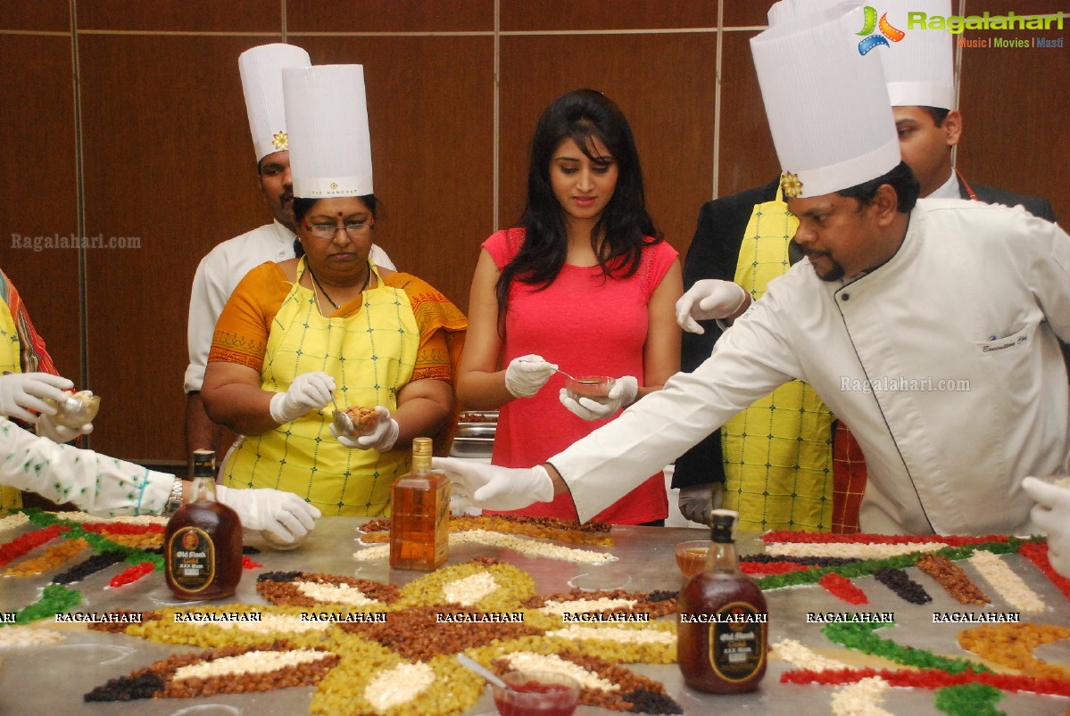 Christmas Cake Mixing Ceremony 2014 at Hotel Manohar, Hyderabad