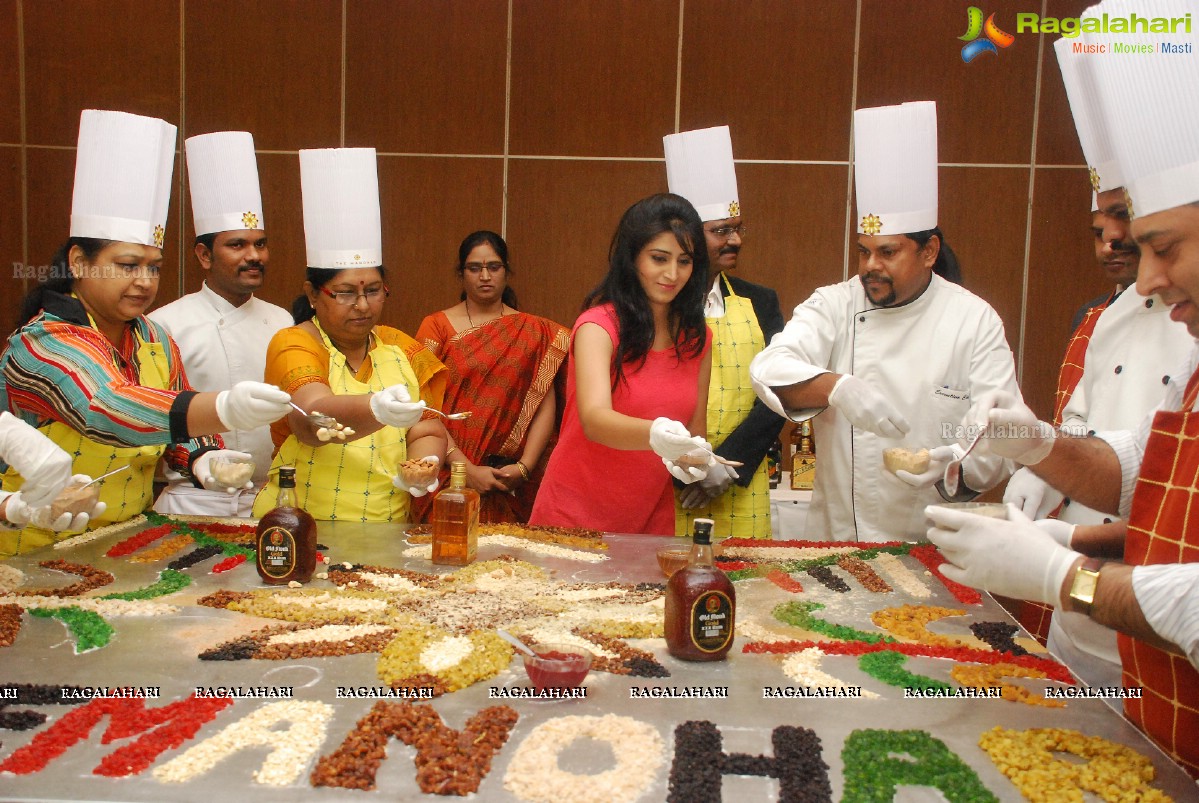 Christmas Cake Mixing Ceremony 2014 at Hotel Manohar, Hyderabad