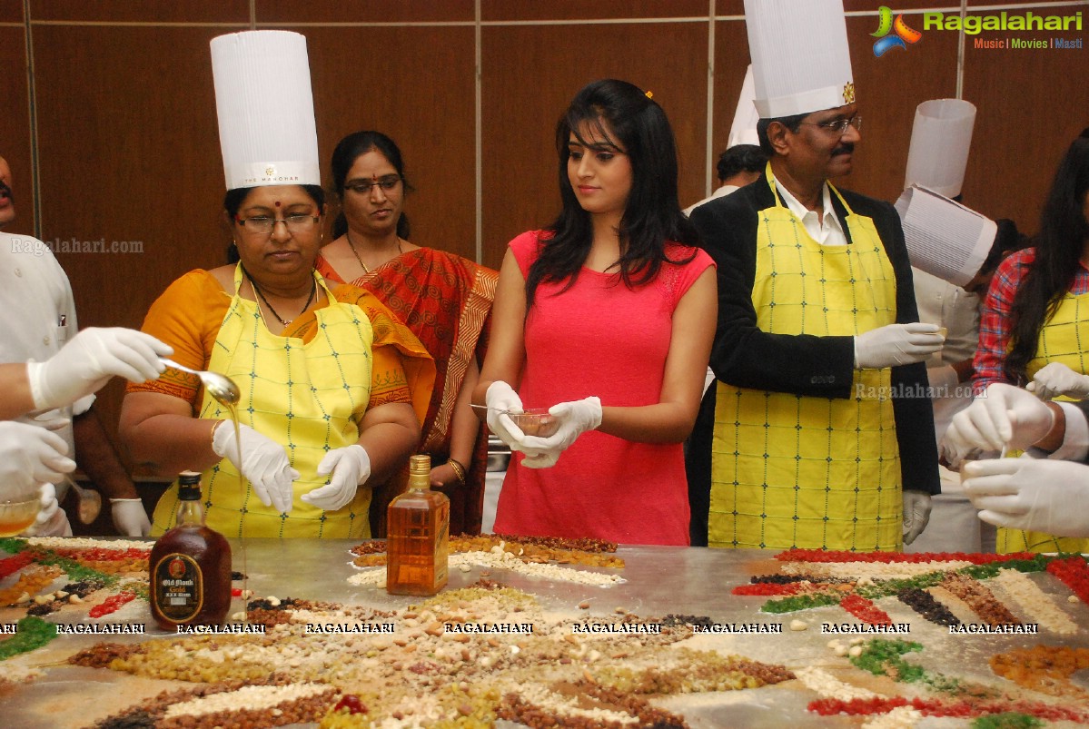Christmas Cake Mixing Ceremony 2014 at Hotel Manohar, Hyderabad