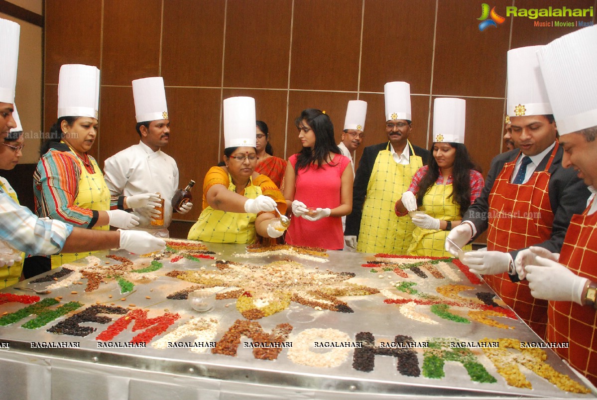 Christmas Cake Mixing Ceremony 2014 at Hotel Manohar, Hyderabad