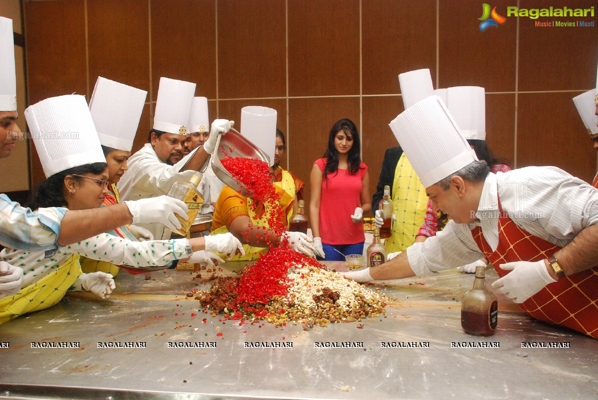 Christmas Cake Mixing Ceremony 2014 at Hotel Manohar, Hyderabad