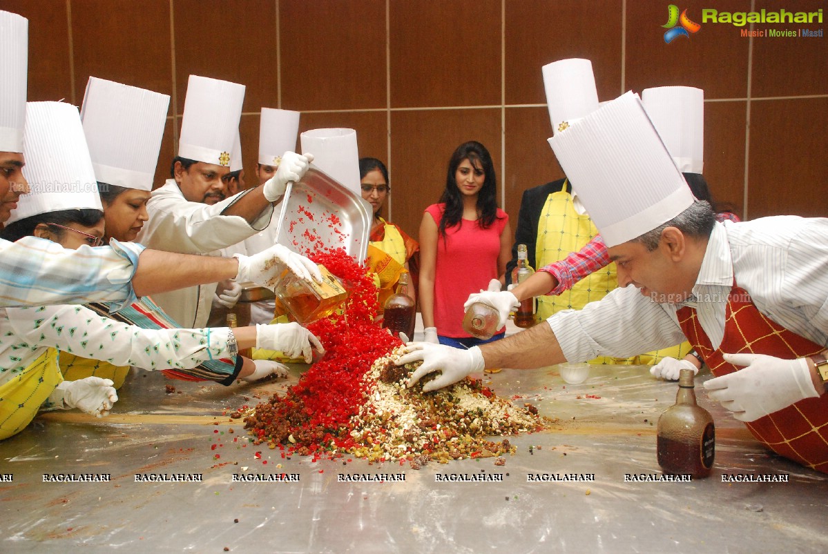 Christmas Cake Mixing Ceremony 2014 at Hotel Manohar, Hyderabad