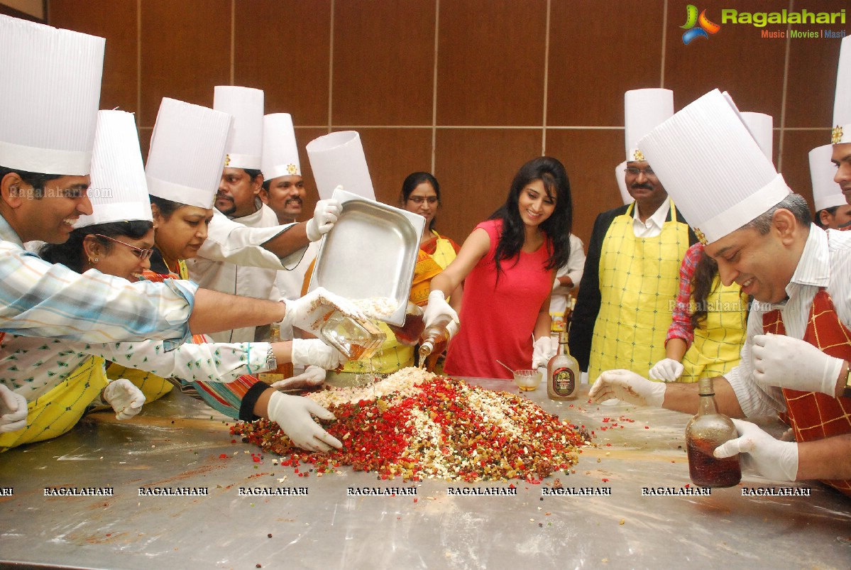 Christmas Cake Mixing Ceremony 2014 at Hotel Manohar, Hyderabad