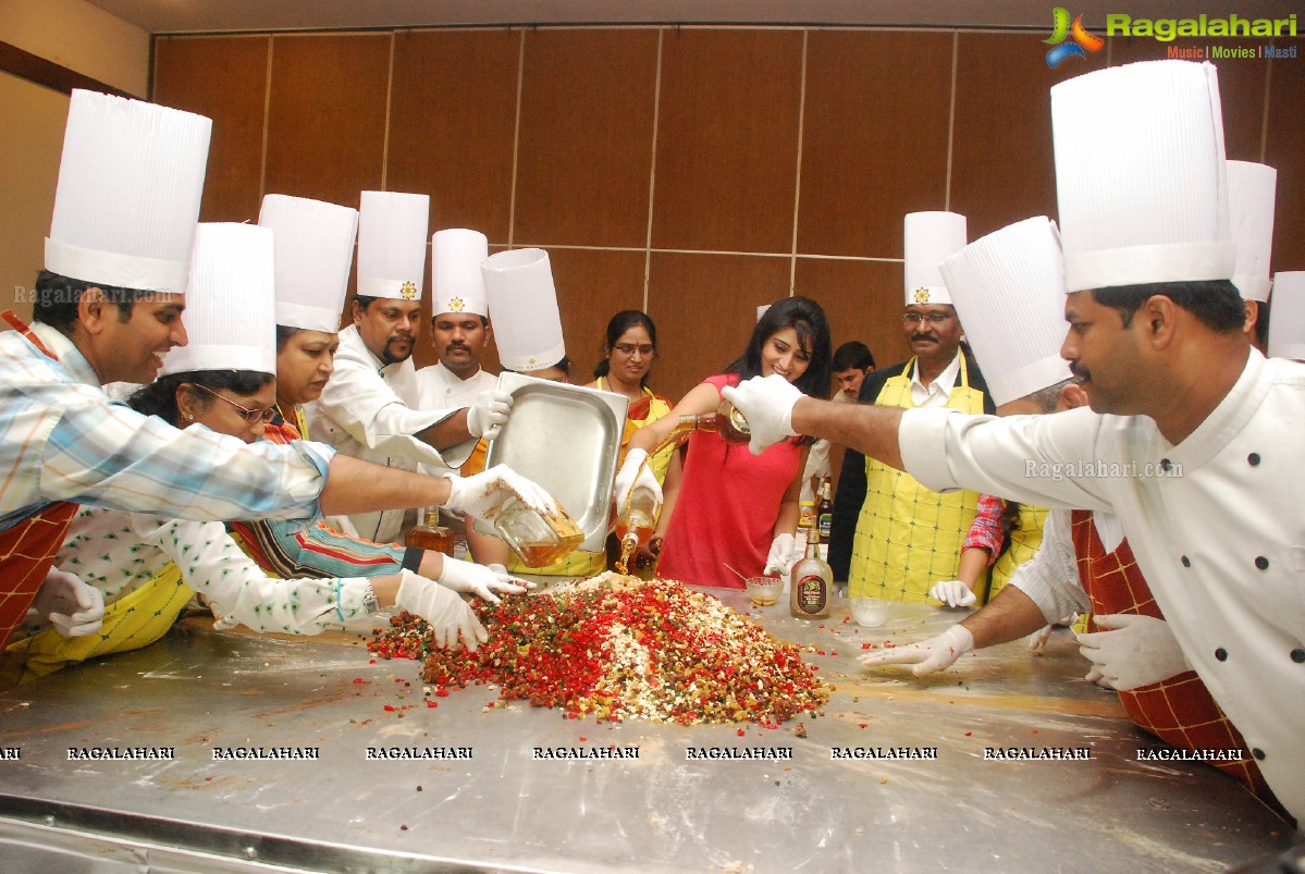 Christmas Cake Mixing Ceremony 2014 at Hotel Manohar, Hyderabad