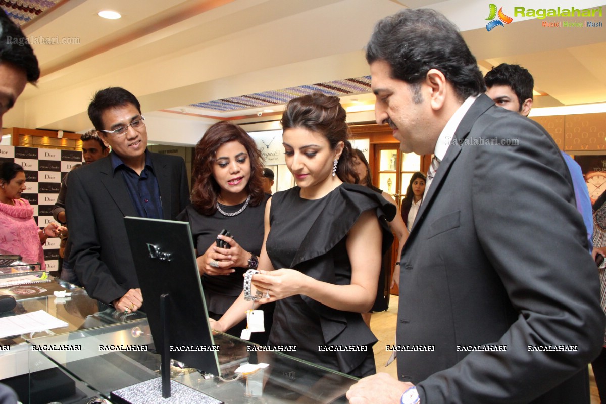 Soha Ali Khan launches The Dior VIII Montaigne Collection in Hyderabad