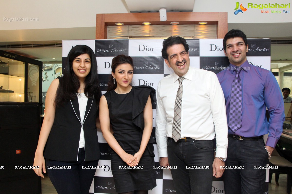 Soha Ali Khan launches The Dior VIII Montaigne Collection in Hyderabad