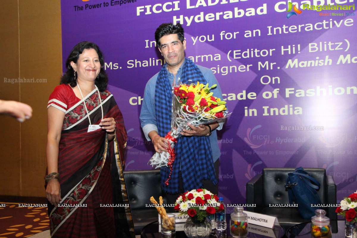 FICCI Interactive Session with Manish Malhotra, Hyderabad