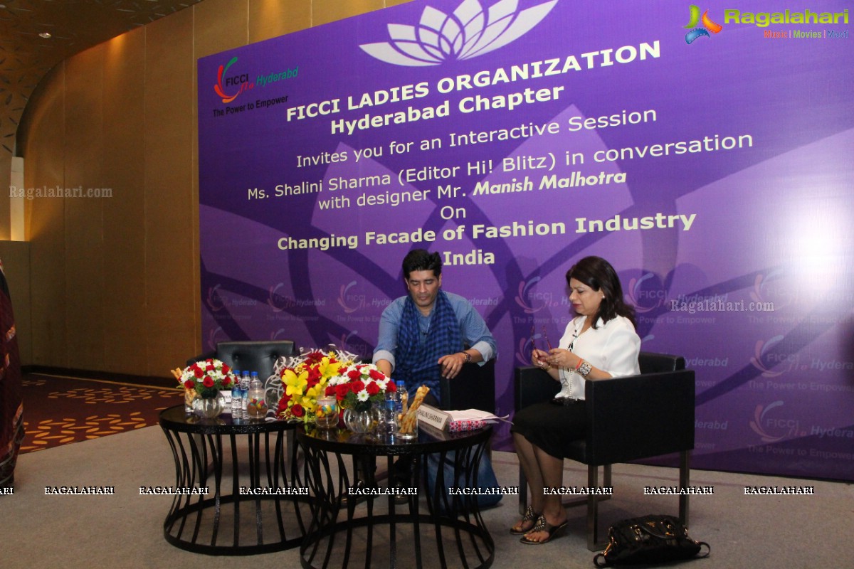 FICCI Interactive Session with Manish Malhotra, Hyderabad