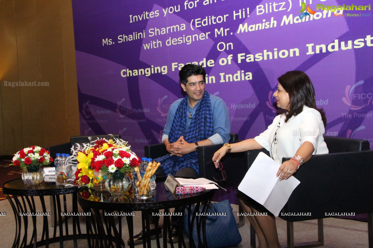 FICCI Interactive Session with Manish Malhotra, Hyderabad