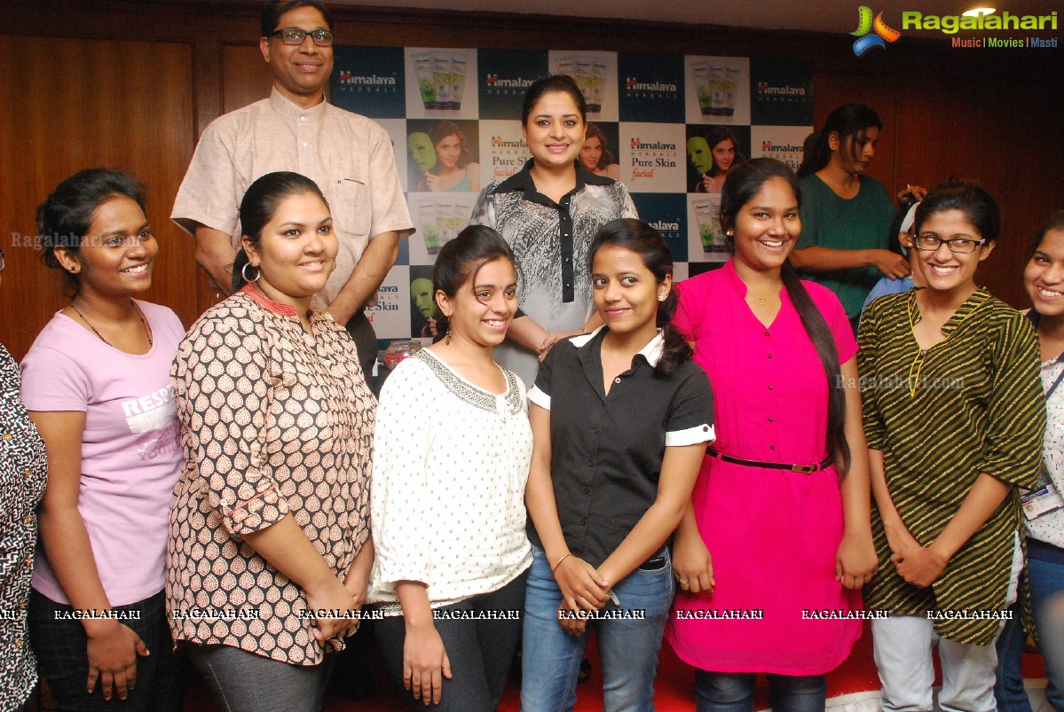 Himalaya Pure Skin Facial Launch in Hyderabad