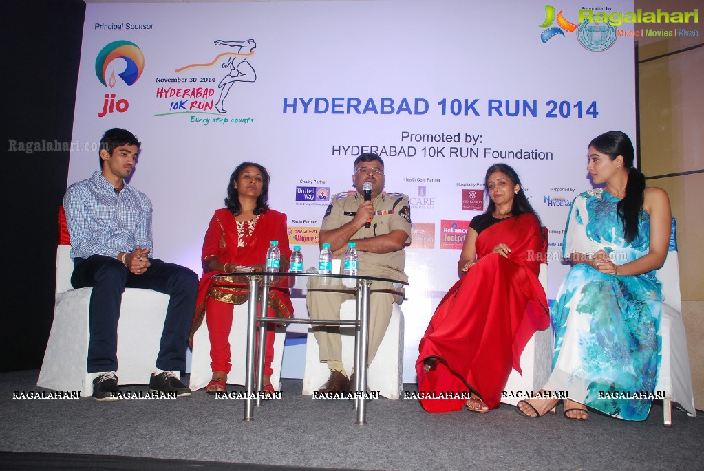 Hyderabad 10K Run 2014 Press Meet