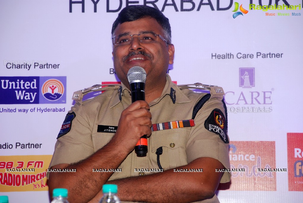 Hyderabad 10K Run 2014 Press Meet