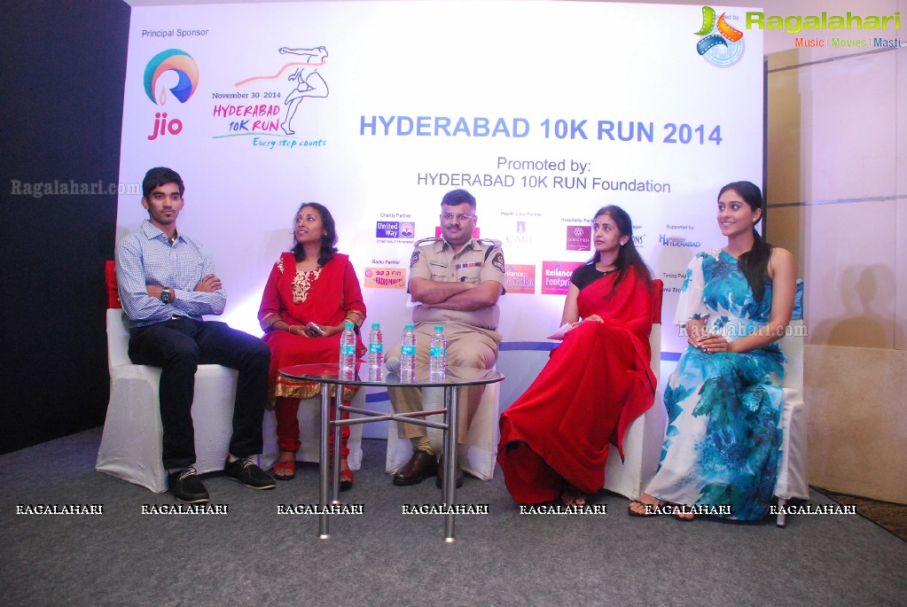 Hyderabad 10K Run 2014 Press Meet